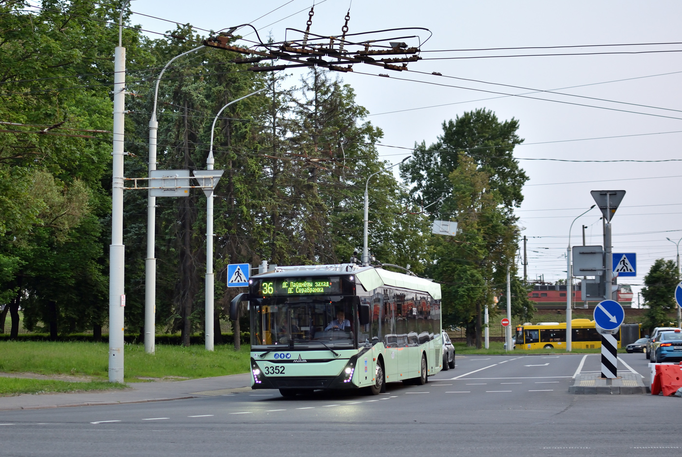 Минск, МАЗ-303Т20 № 3352