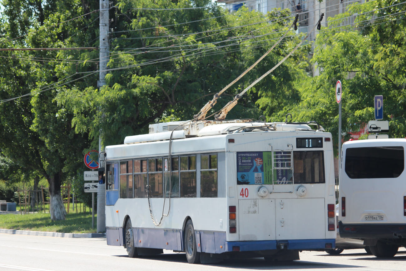 Новороссийск, Тролза-5275.03 «Оптима» № 40