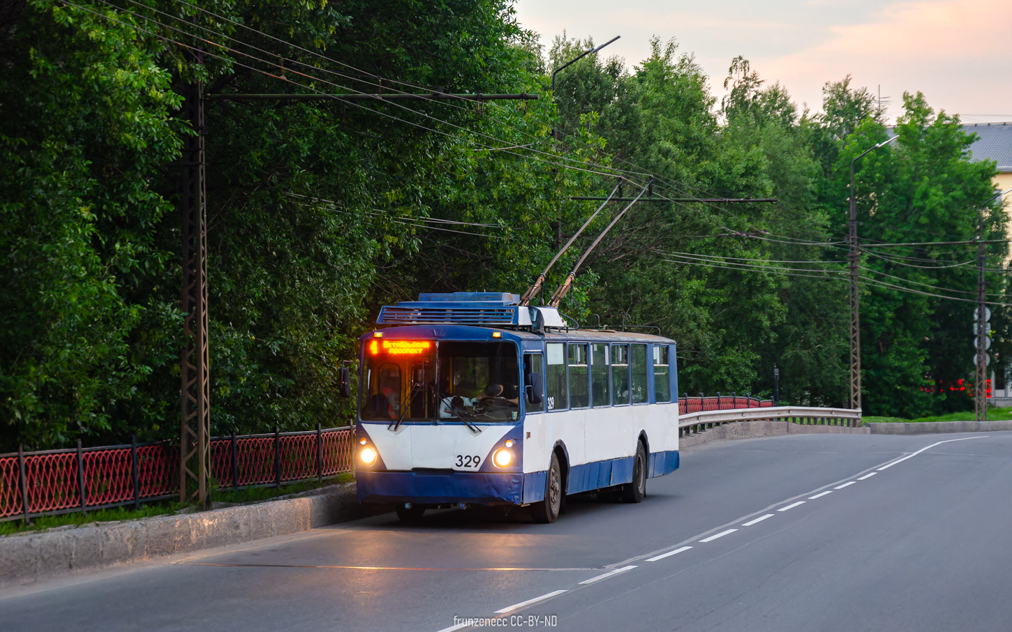 Petrosawodsk, VZTM-5284 Nr. 329; Petrosawodsk — Booked trip on trolleybus ВЗТМ-5284 №329 — 13.07.2025