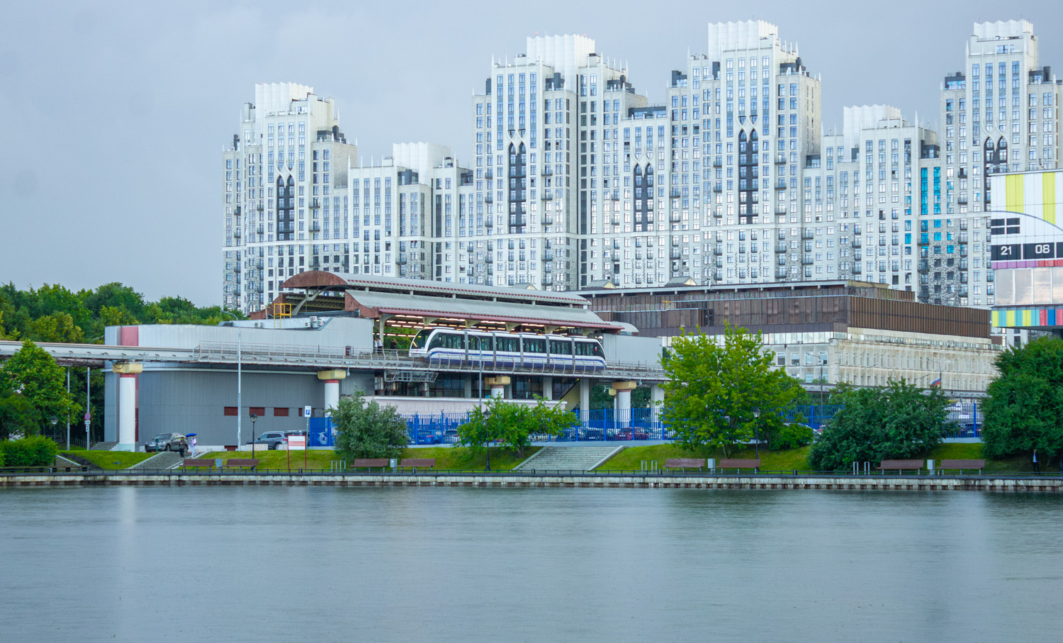 Moscow — Last Days of the Moscow Monorail on June 26 — 27, 2025; Moscow — Monorail