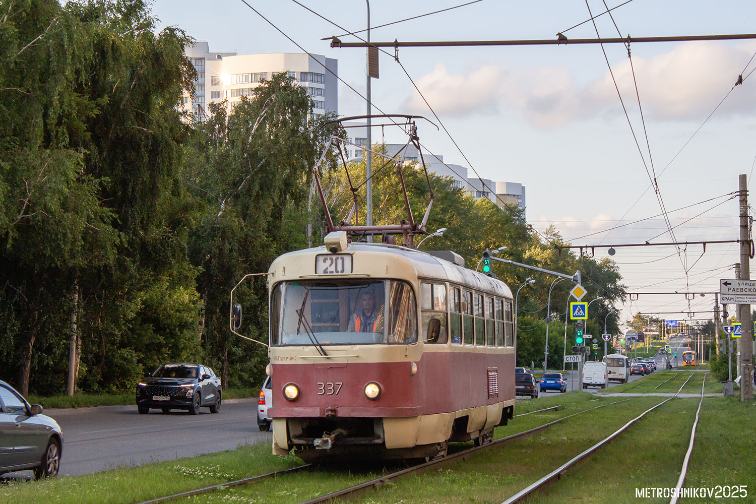 Екатеринбург, Tatra T3SU № 337