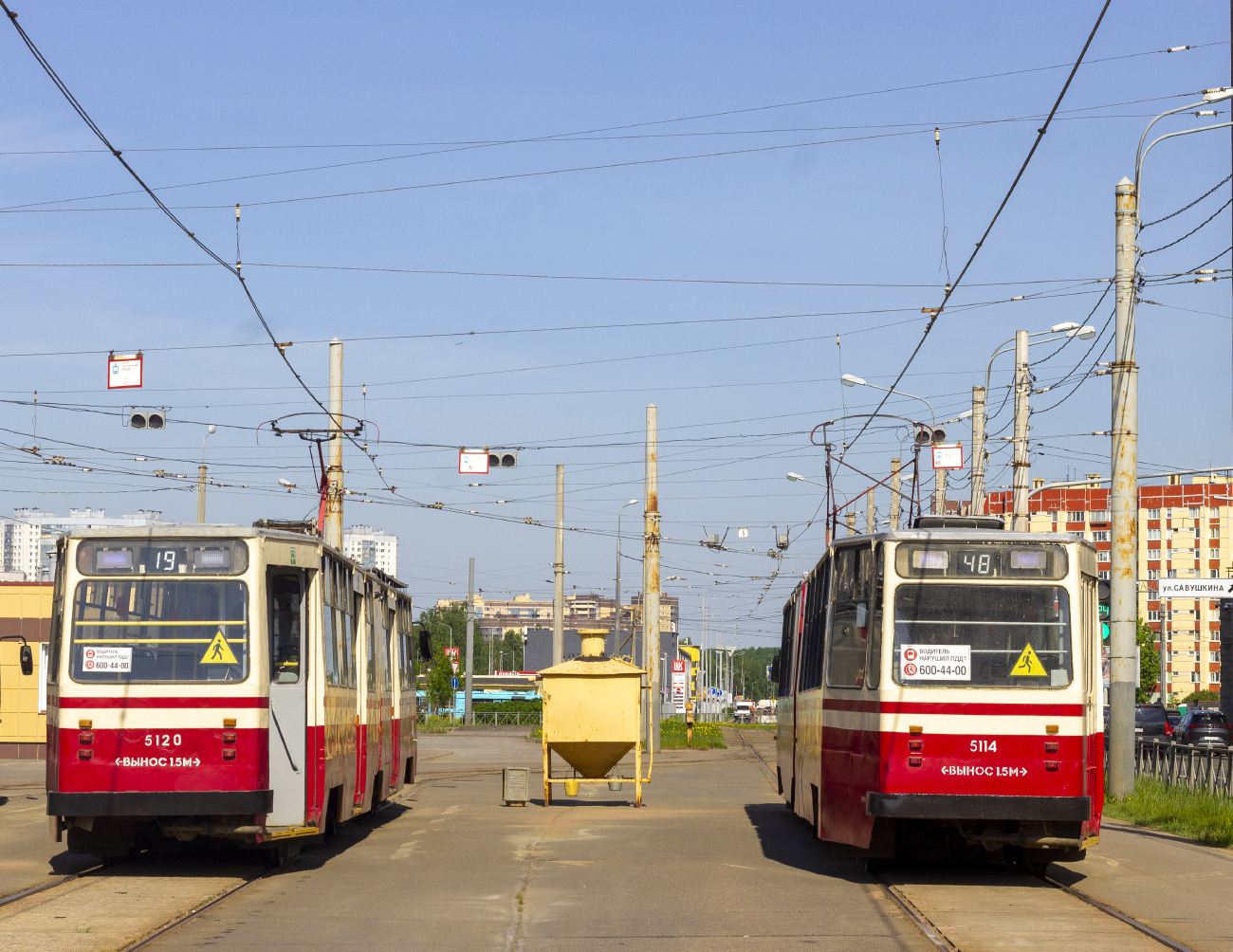 Санкт-Петербург, ЛВС-86К № 5120; Санкт-Петербург, ЛВС-86К № 5114; Санкт-Петербург — Конечные станции и разворотные кольца Санкт-Петербург, ЛВС-86К № 5120; Санкт-Петербург, ЛВС-86К № 5114; Санкт-Петербург — Конечные станции и разворотные кольца