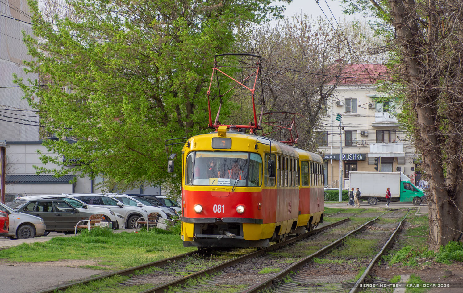 Краснодар, Tatra T3SU № 081