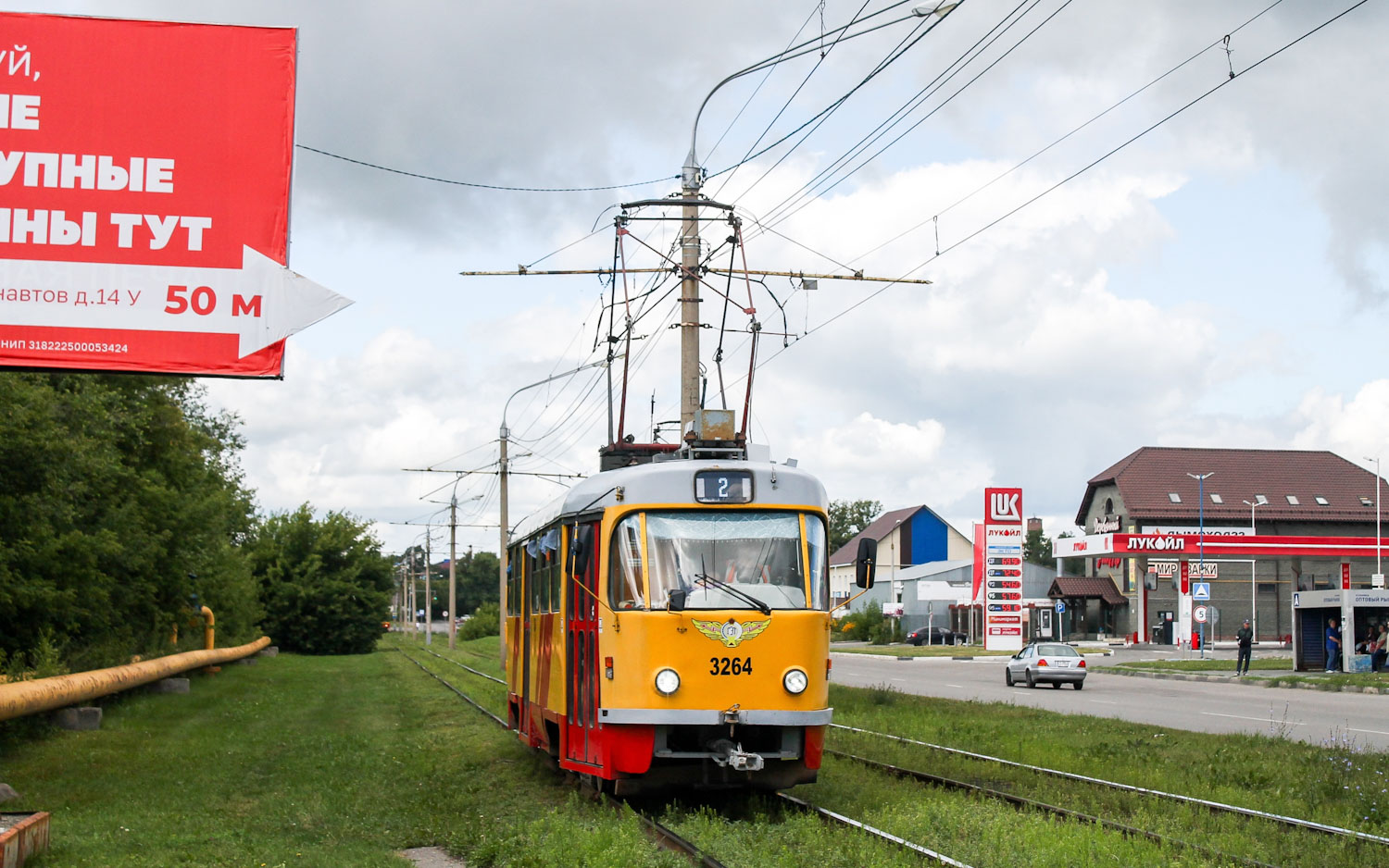 Барнаул, Tatra T3SU КВР Барнаул № 3264