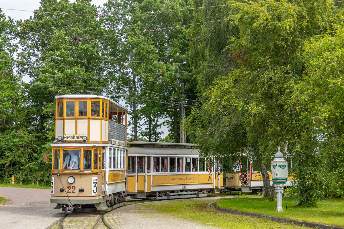Скьолленесхольм, Двухосный моторный вагон № 22