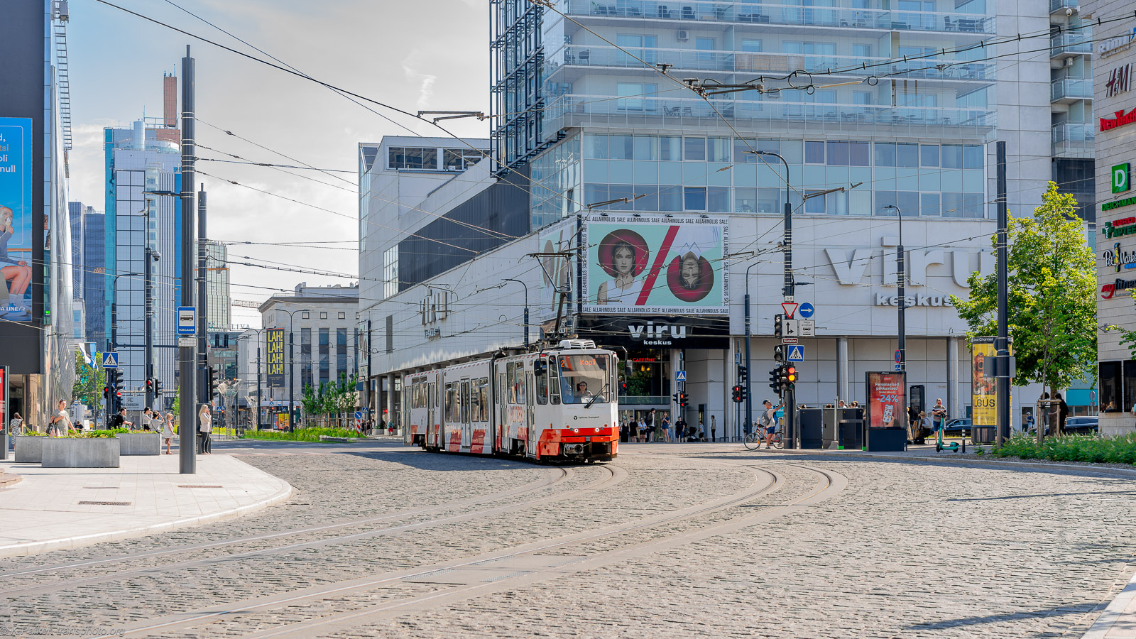 塔林 — Tram lines