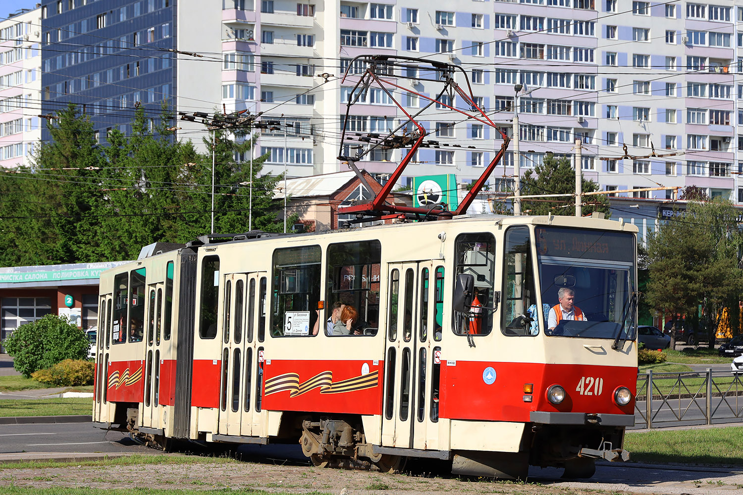 Калининград, Tatra KT4SU № 420