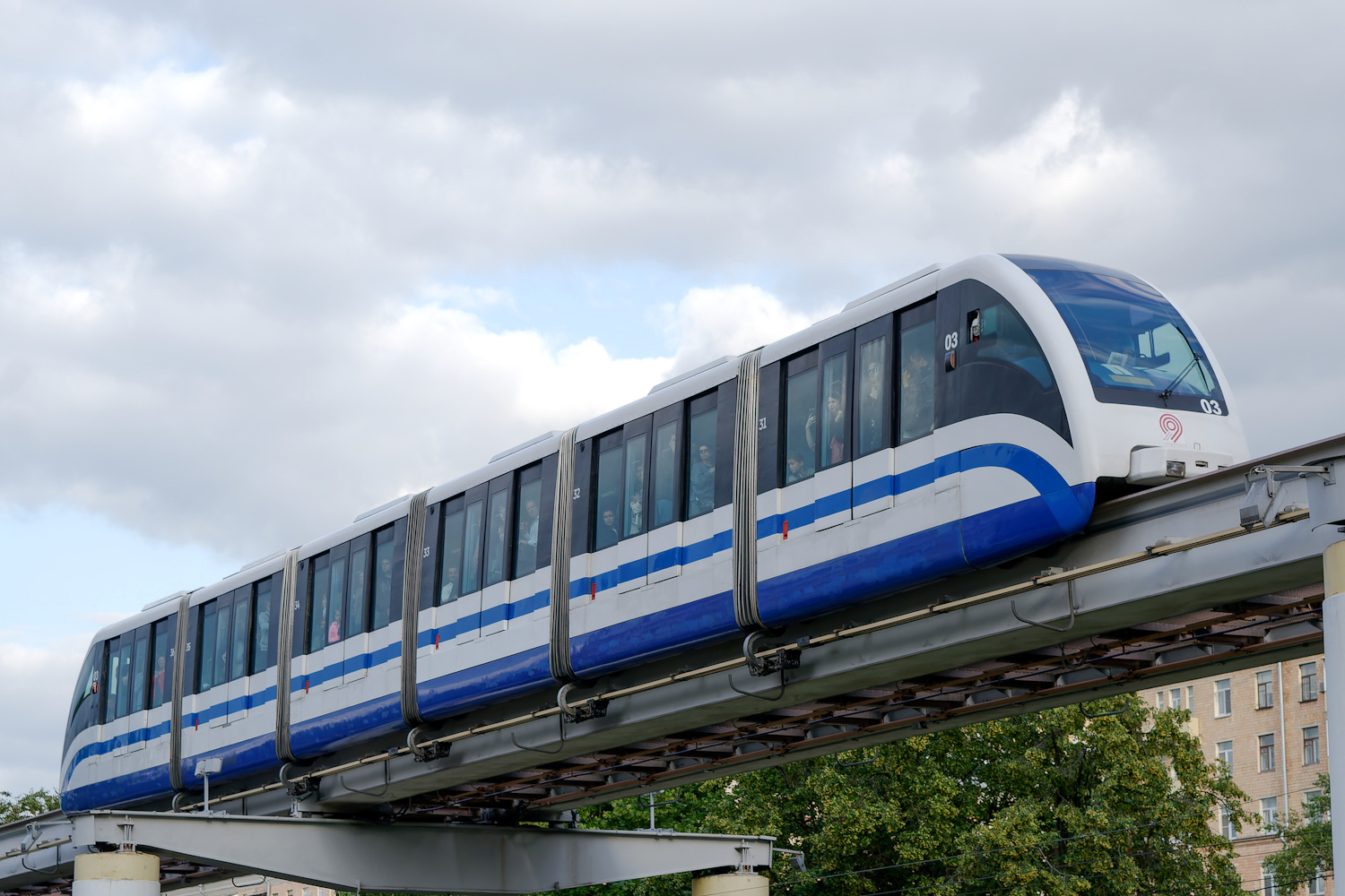 Москва, ЭПС № 03; Москва — Закрытие движения Московского монорельса 26 — 27 июня 2025