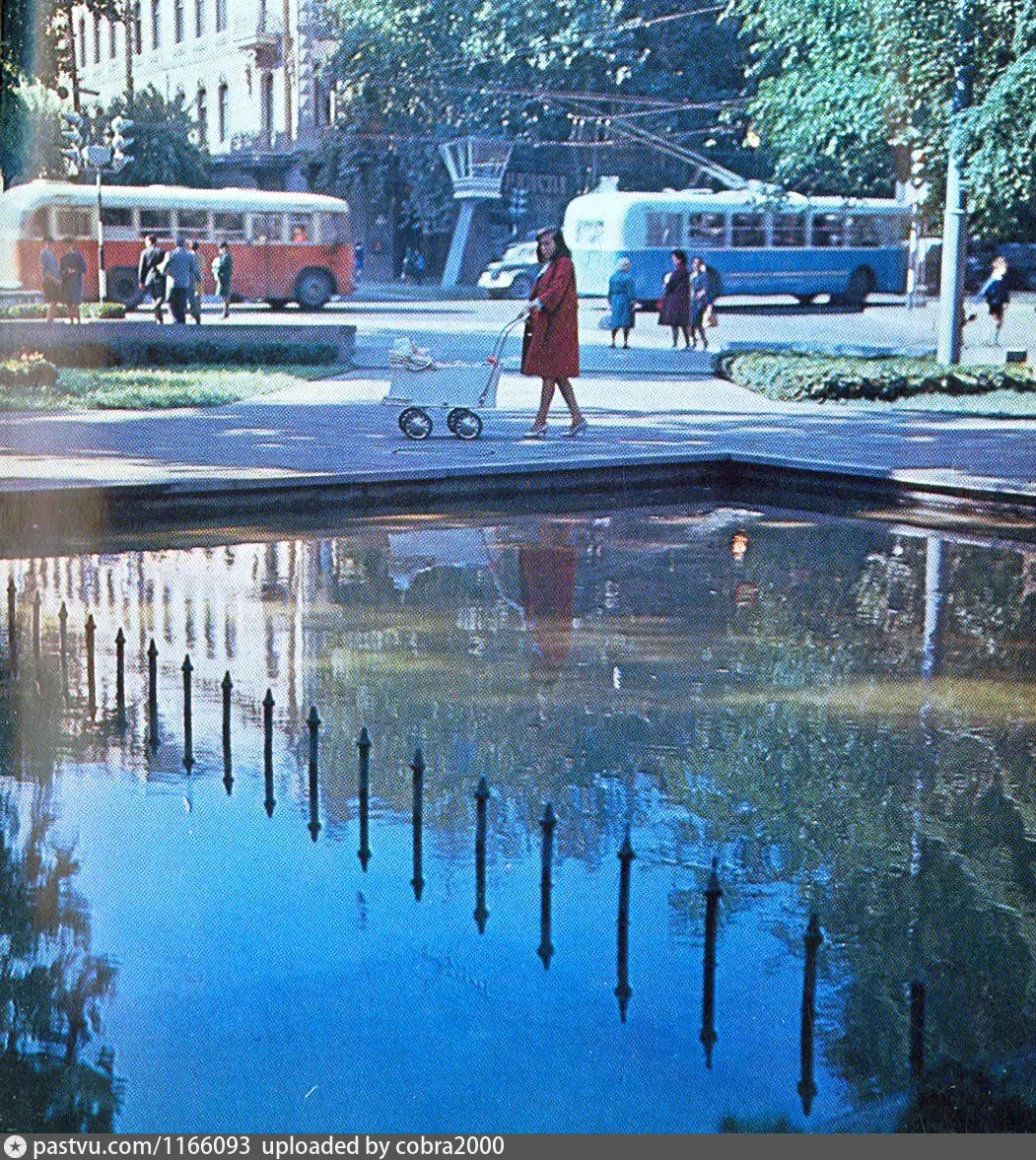 Tbilisis — Old photos and postcards — trolleybus