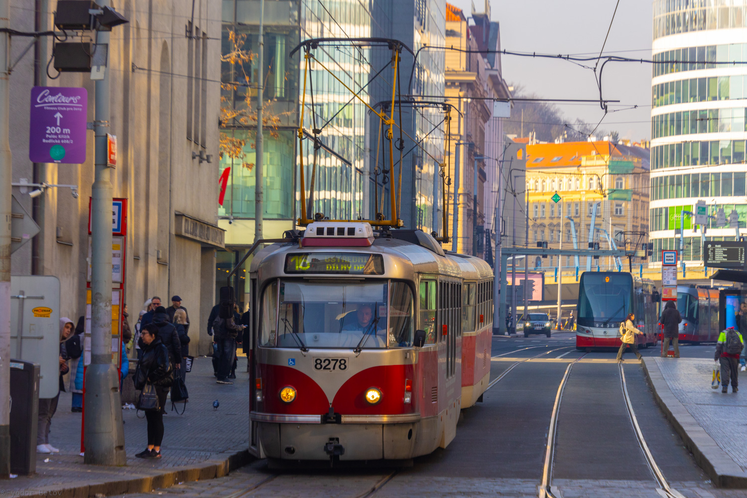 Praha, Tatra T3R.PLF # 8278