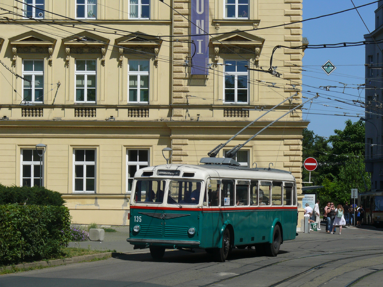 Брно, Škoda 6Tr2 № 135; Брно — Dopravní nostalgie 2025
