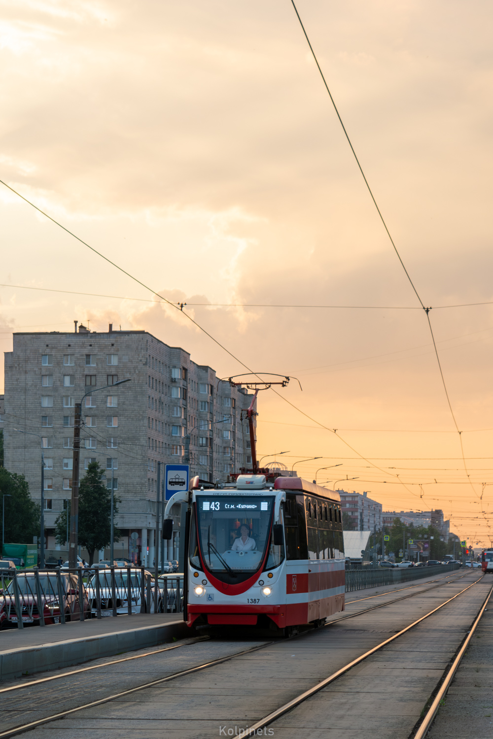 Санкт-Петербург, 71-134А (ЛМ-99АВН) № 1387 Санкт-Петербург, 71-134А (ЛМ-99АВН) № 1387