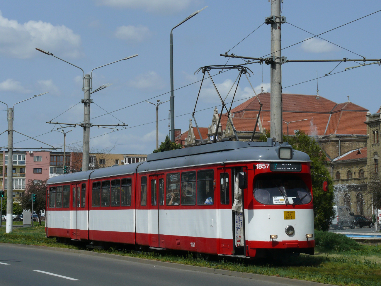 Арад, Duewag GT8 № 1857