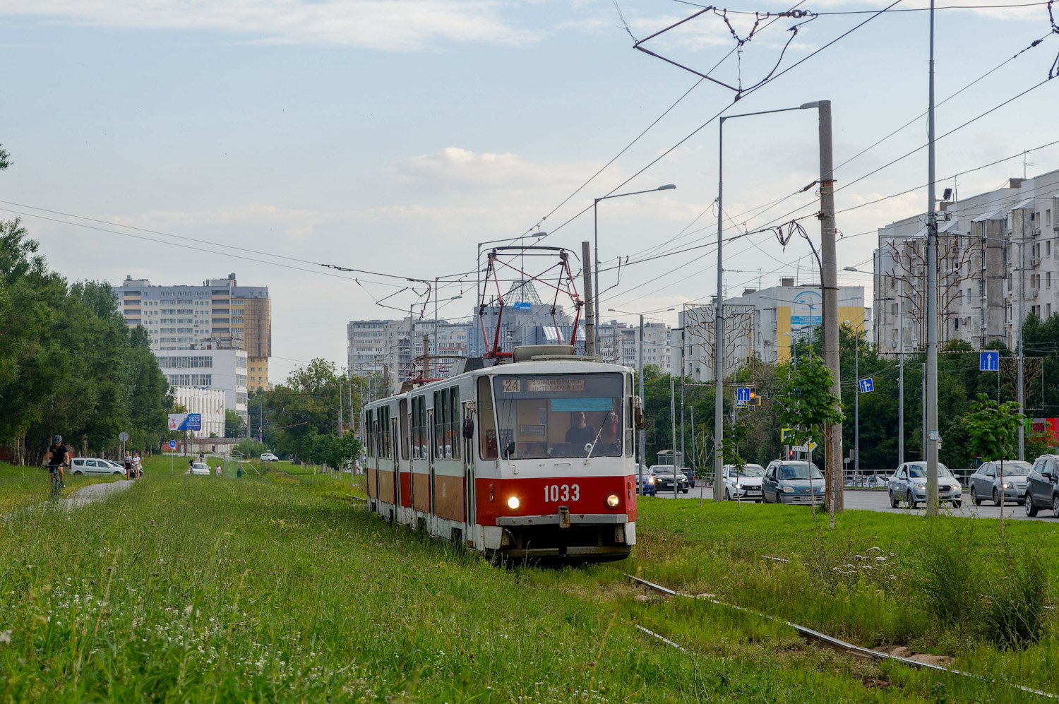 Самара, Tatra T6B5SU № 1033