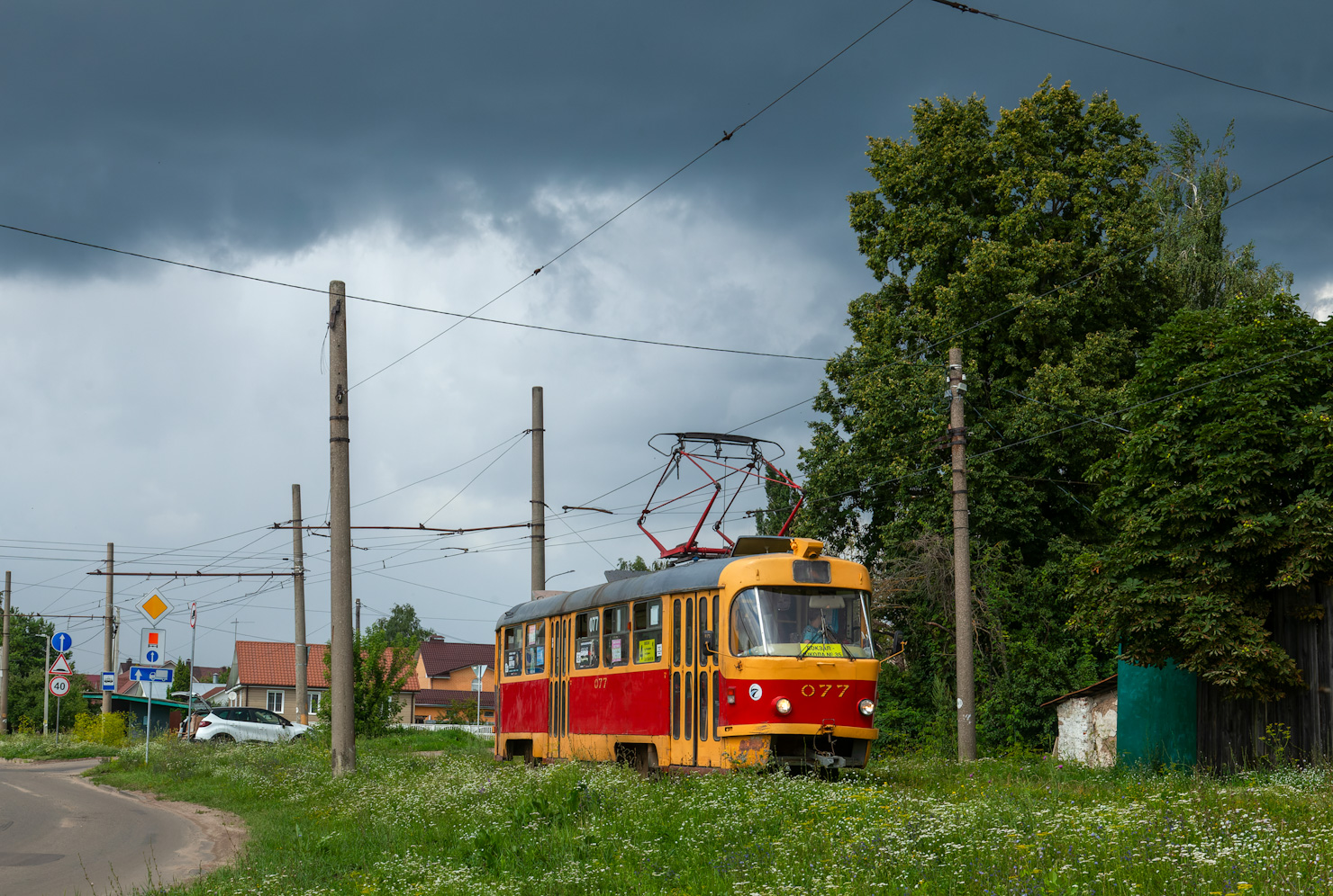 Орёл, Tatra T3SU № 077