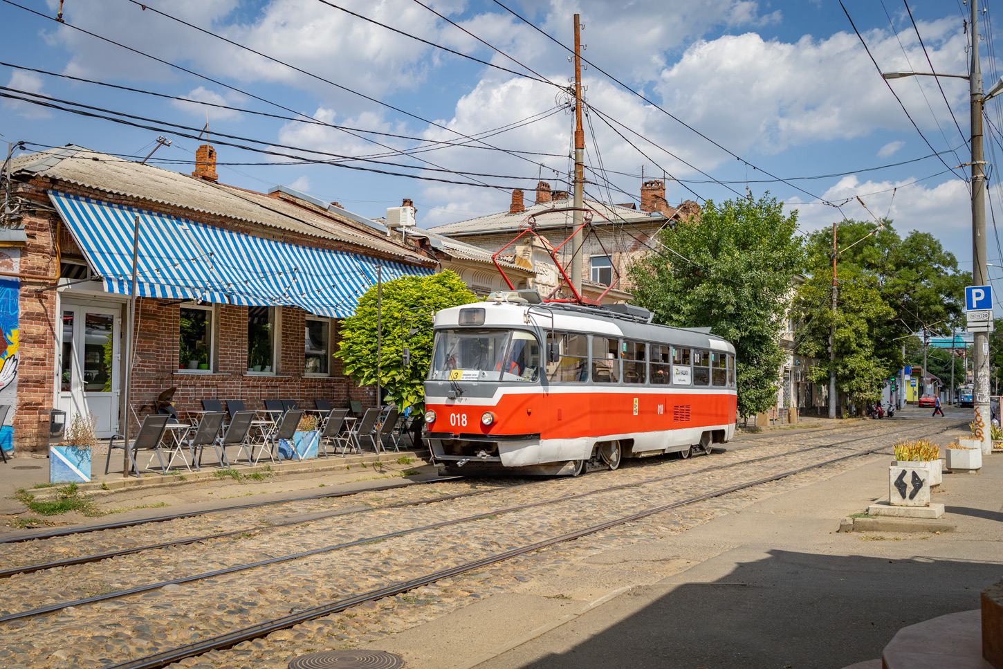 Краснодар, Tatra T3SU КВР ТРЗ № 018