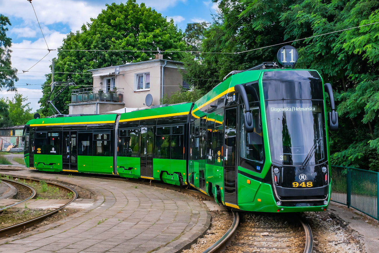 Познань, Modertrans Moderus Gamma LF 04 AC BD № 948 Познань, Modertrans Moderus Gamma LF 04 AC BD № 948