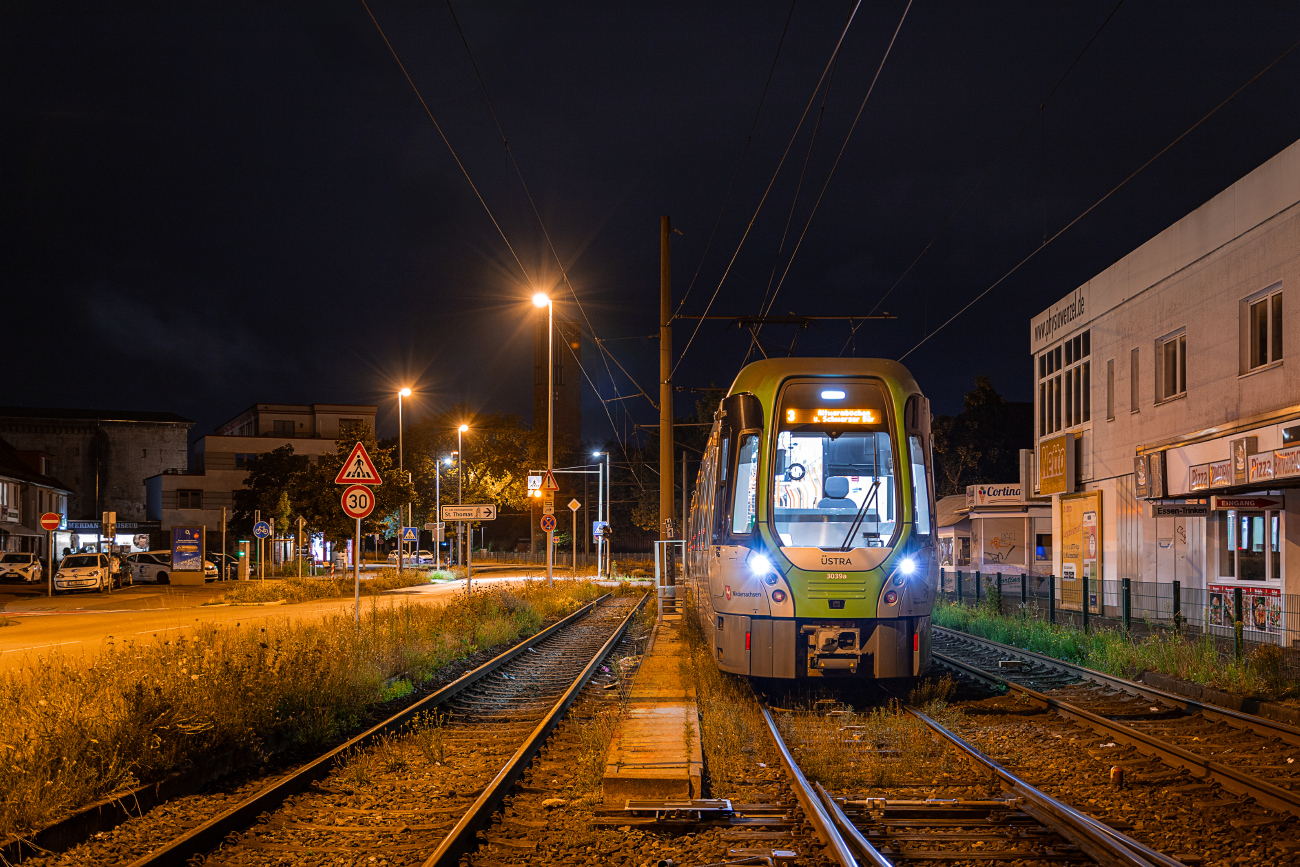 Ганновер, HeiterBlick/Vossloh/Alstom TW3000 № 3039
