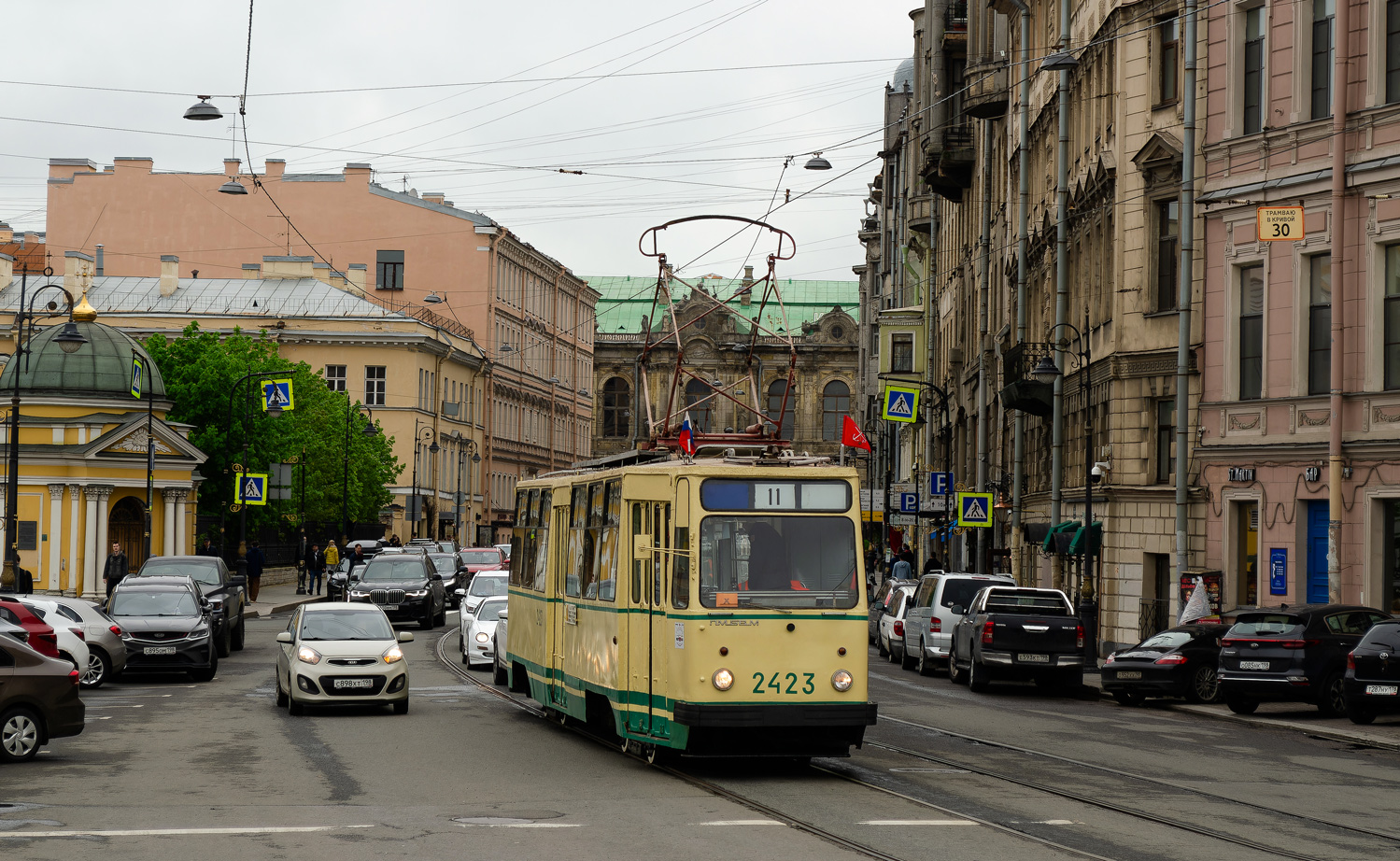 Санкт-Петербург, ЛМ-68М № 2423; Санкт-Петербург — Фестиваль «ТранспортФест — 2025»