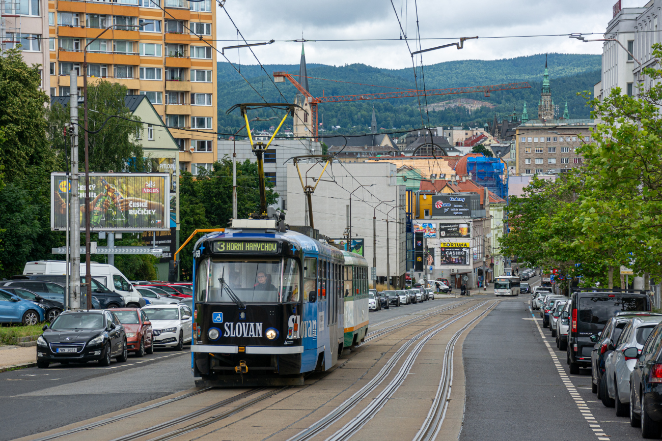 Liberec ― Jablonec nad Nisou, Tatra T3R.SLF № 69