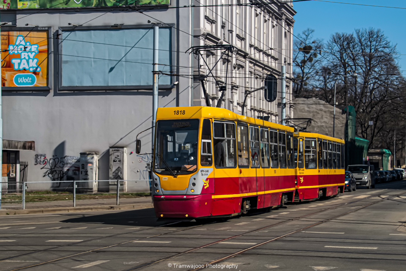 Łódź, Konstal 805NaND — 1818