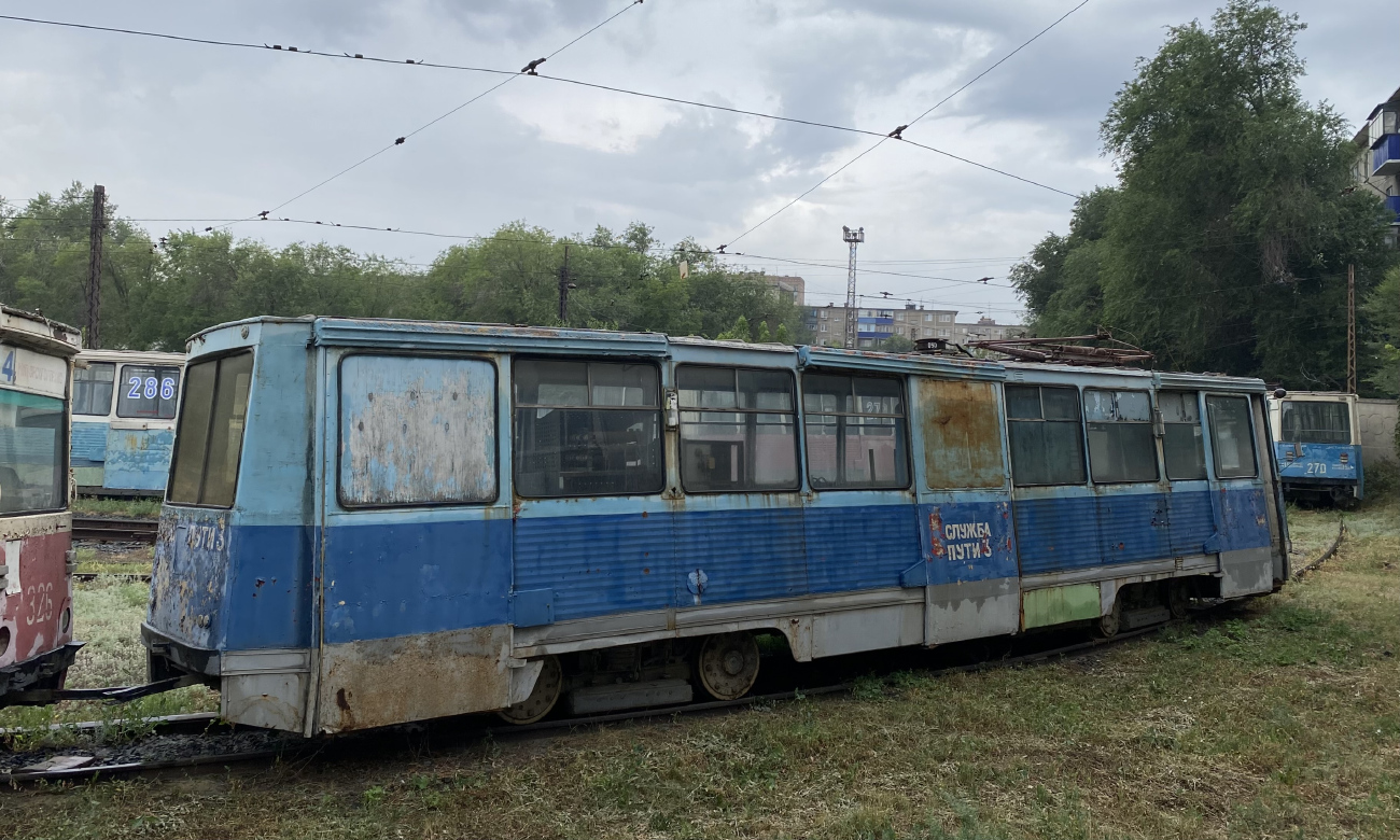 Орск, 71-605 (KTM-5M3) № Служба пути-3