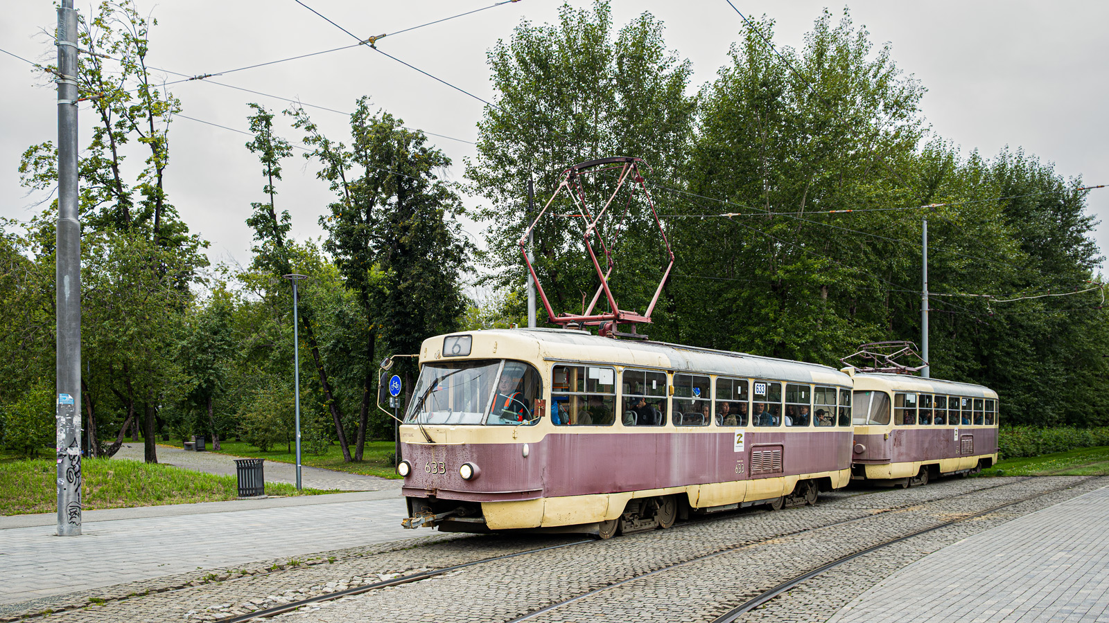 Екатеринбург, Tatra T3SU (двухдверная) № 633