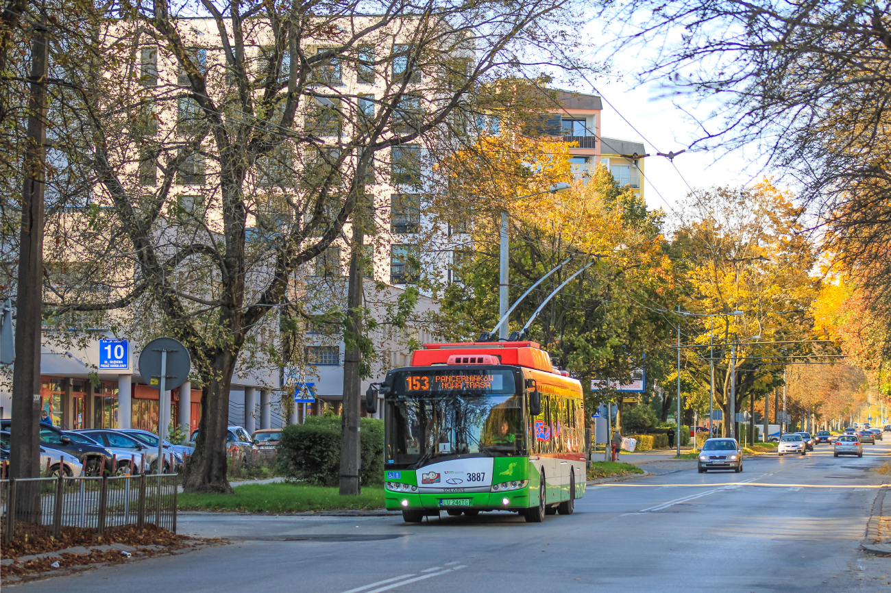 Люблин, Solaris Trollino III 12 M № 3887