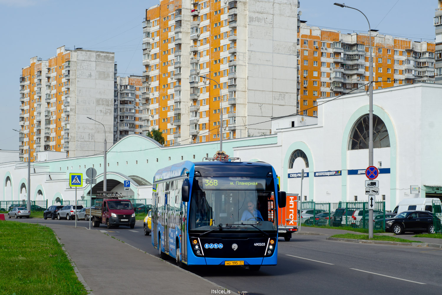 Москва, КАМАЗ-6282 № 490103