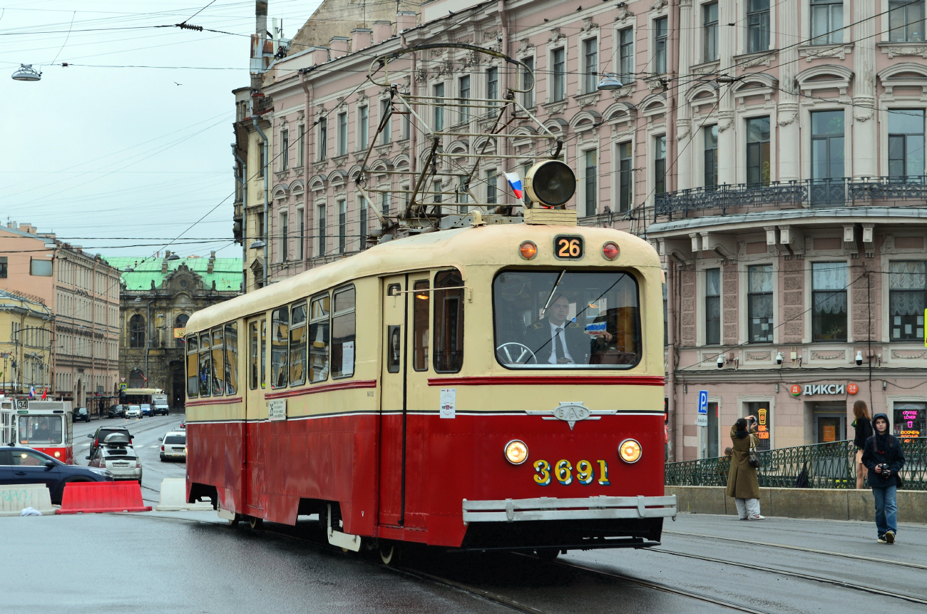 Санкт-Петербург, ЛМ-49 № 3691; Санкт-Петербург — Фестиваль «ТранспортФест — 2025»