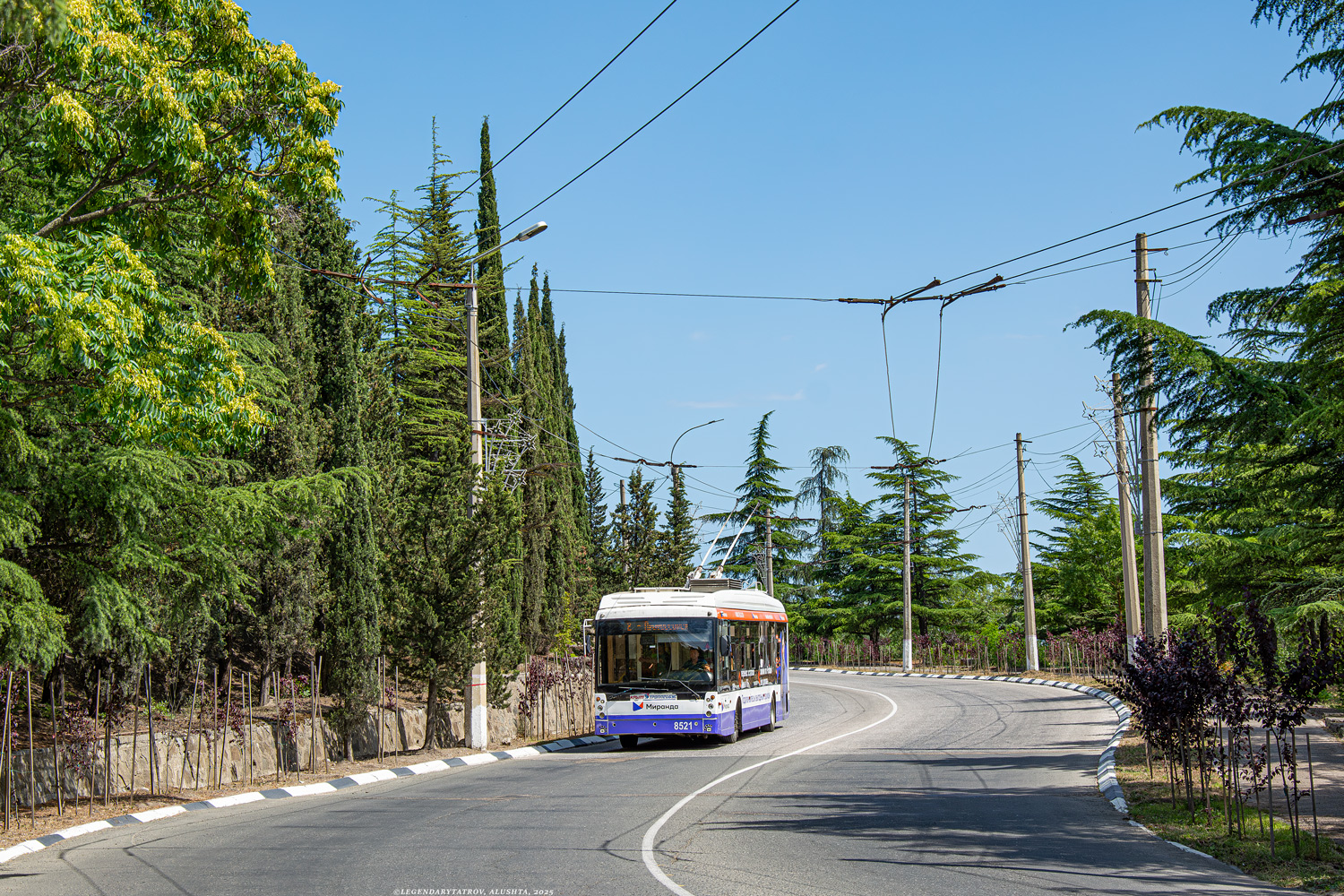 Крымский троллейбус, Тролза-5265.02 «Мегаполис» № 8521