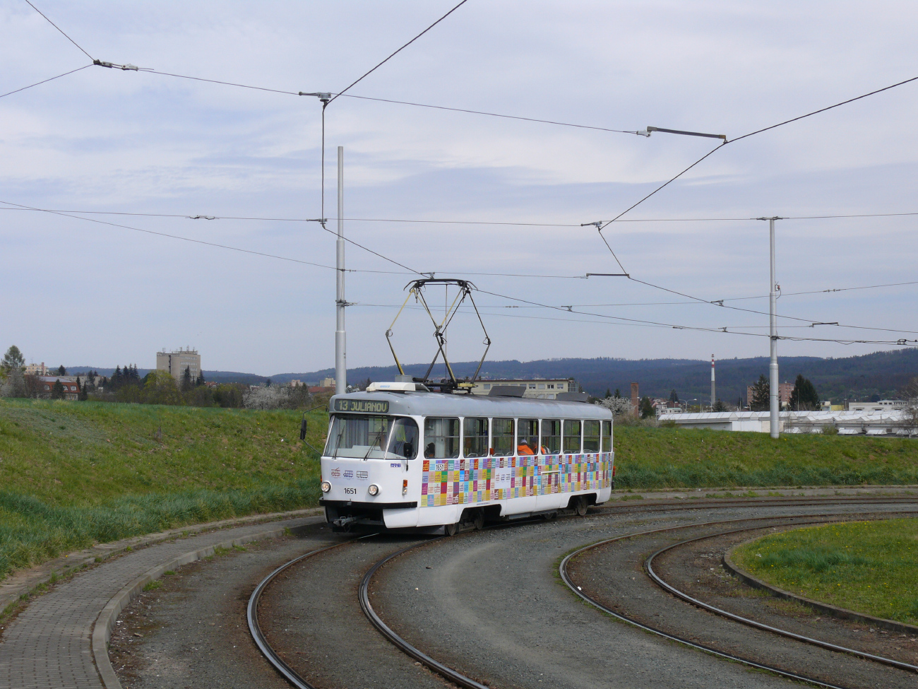 Брно, Tatra T3G № 1651