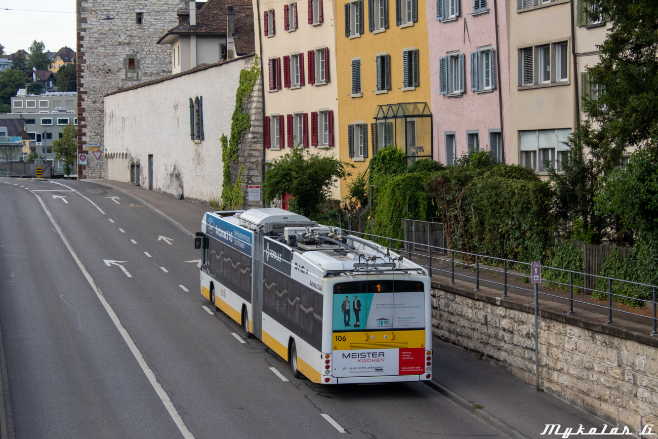Шаффхаузен, Hess SwissTrolley 3 (BGT-N2C) № 106
