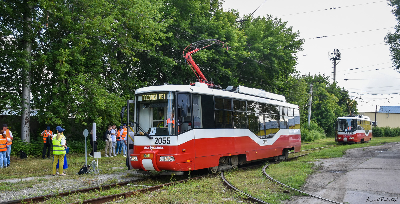 Новосибирск, БКМ 62103 № 2055; Новосибирск — Конкурс водительского мастерства водителей трамвая 2025