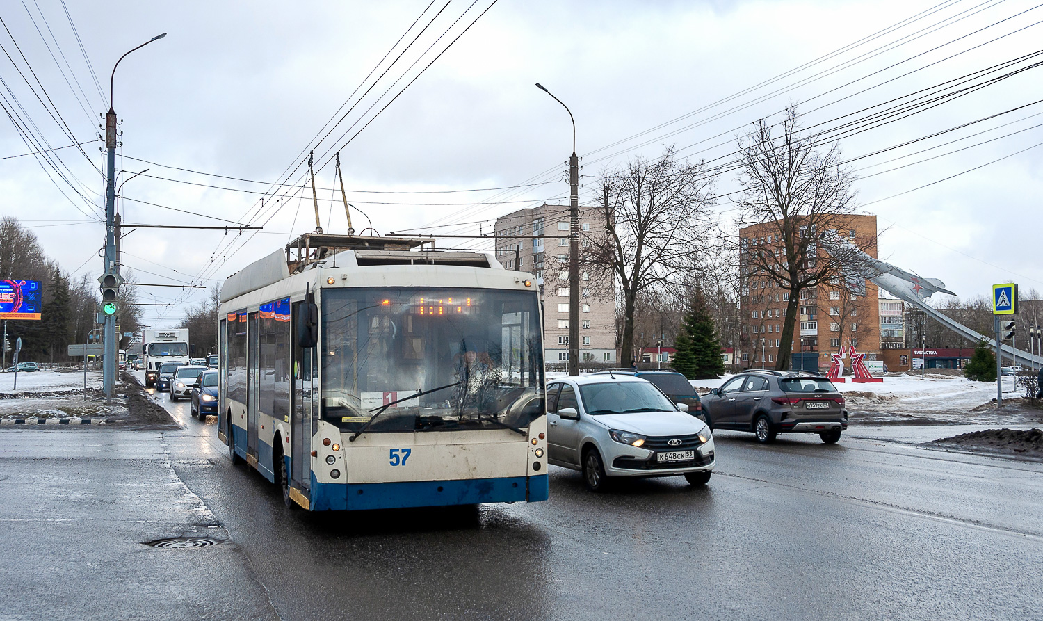 Великий Новгород, Тролза-5265.00 «Мегаполис» № 57