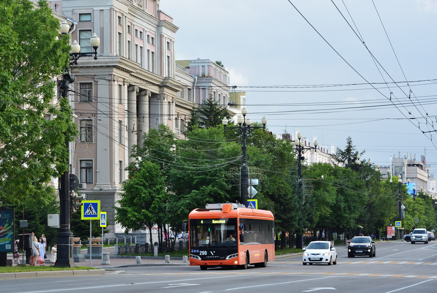 Хабаровск, Volgabus-5270T «Пересвет» № 290