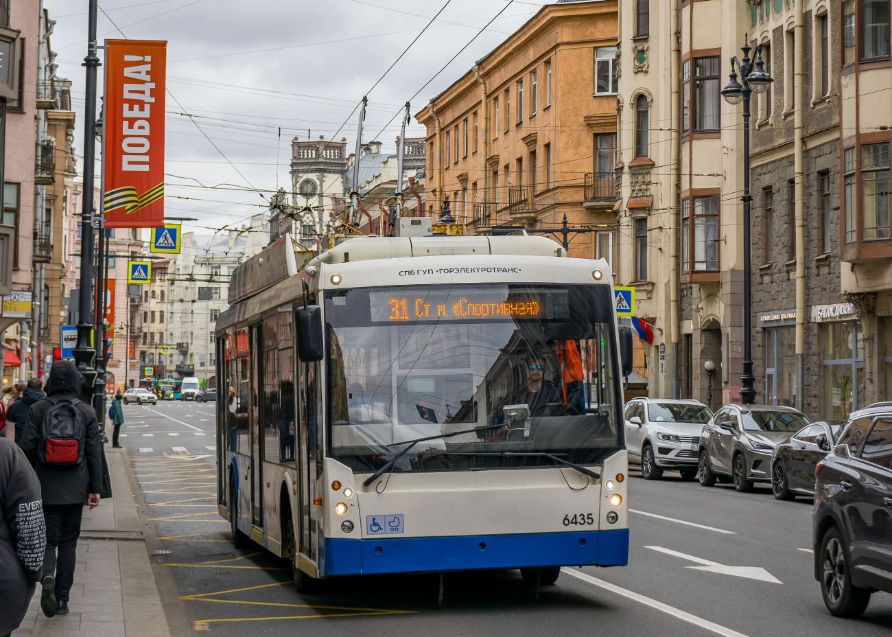 Санкт-Петербург, Тролза-5265.00 «Мегаполис» № 6435