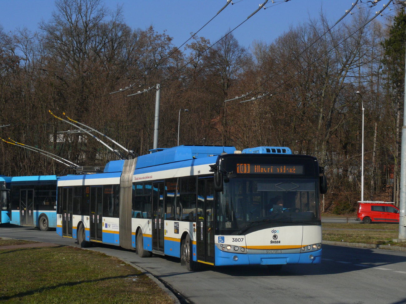 Острава, Škoda 27Tr Solaris III № 3807 Острава, Škoda 27Tr Solaris III № 3807