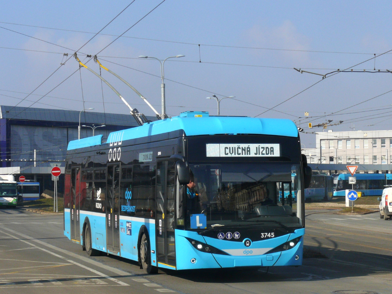 Ostrava, Škoda 36Tr TEMSA № 3745 Ostrava, Škoda 36Tr TEMSA № 3745