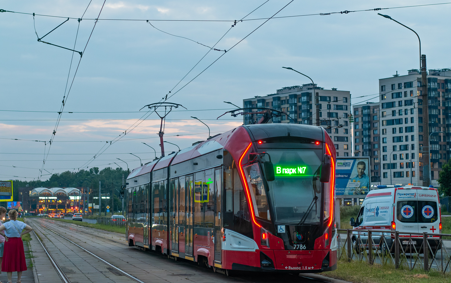 Санкт-Петербург, 71-932 «Невский» № 7786