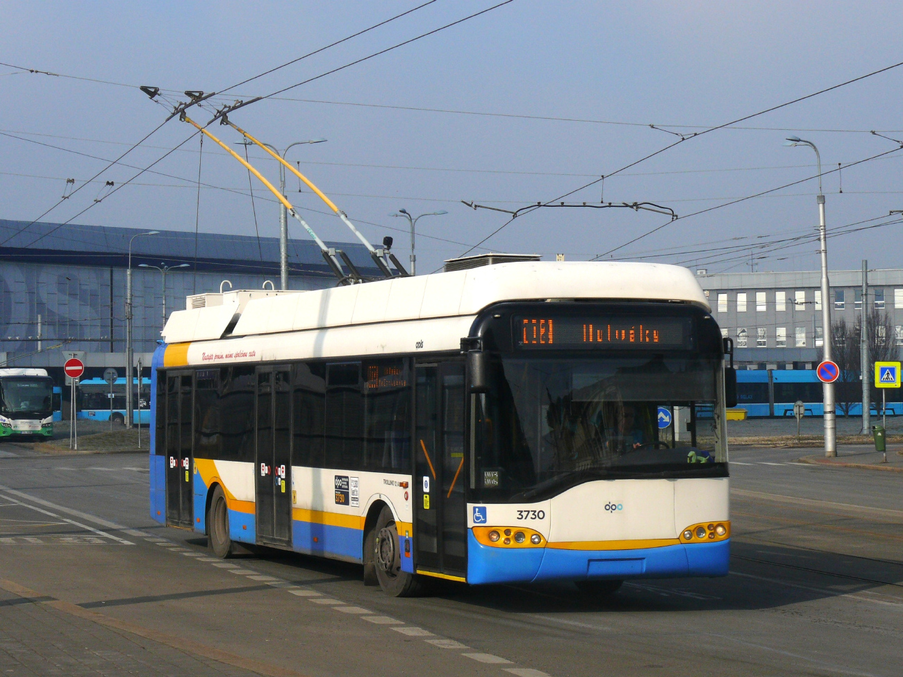 Ostrava, Solaris Trollino II 12 AC Nr. 3730
