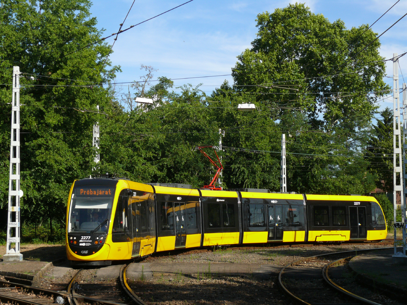 Budapest, CAF Urbos 3 № 2277