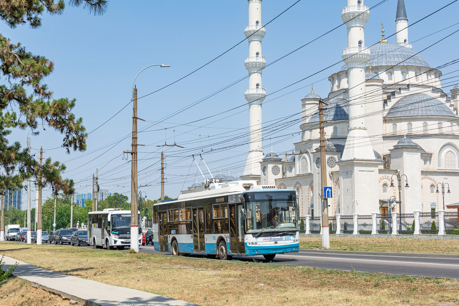 Krymo troleibusai, Bogdan T70110 nr. 8302