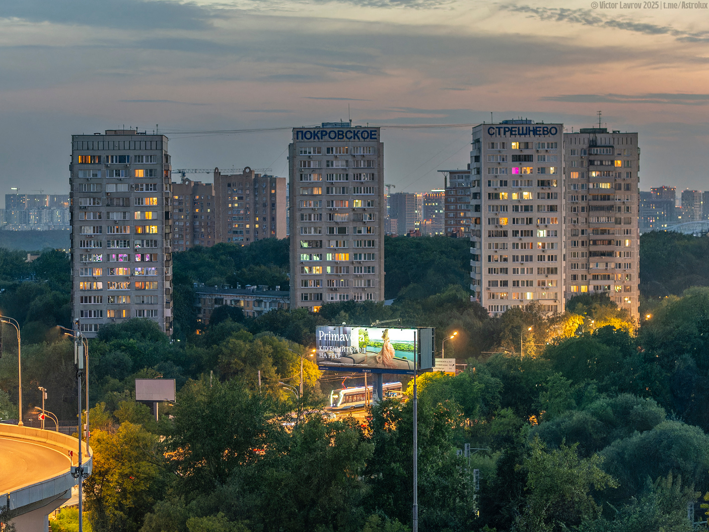 Москва — Виды с высоты; Москва — Трамвайные линии: СЗАО