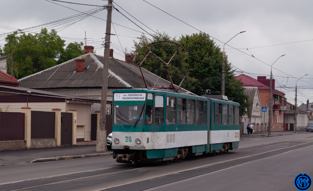 Житомир, Tatra KT4SU № 26