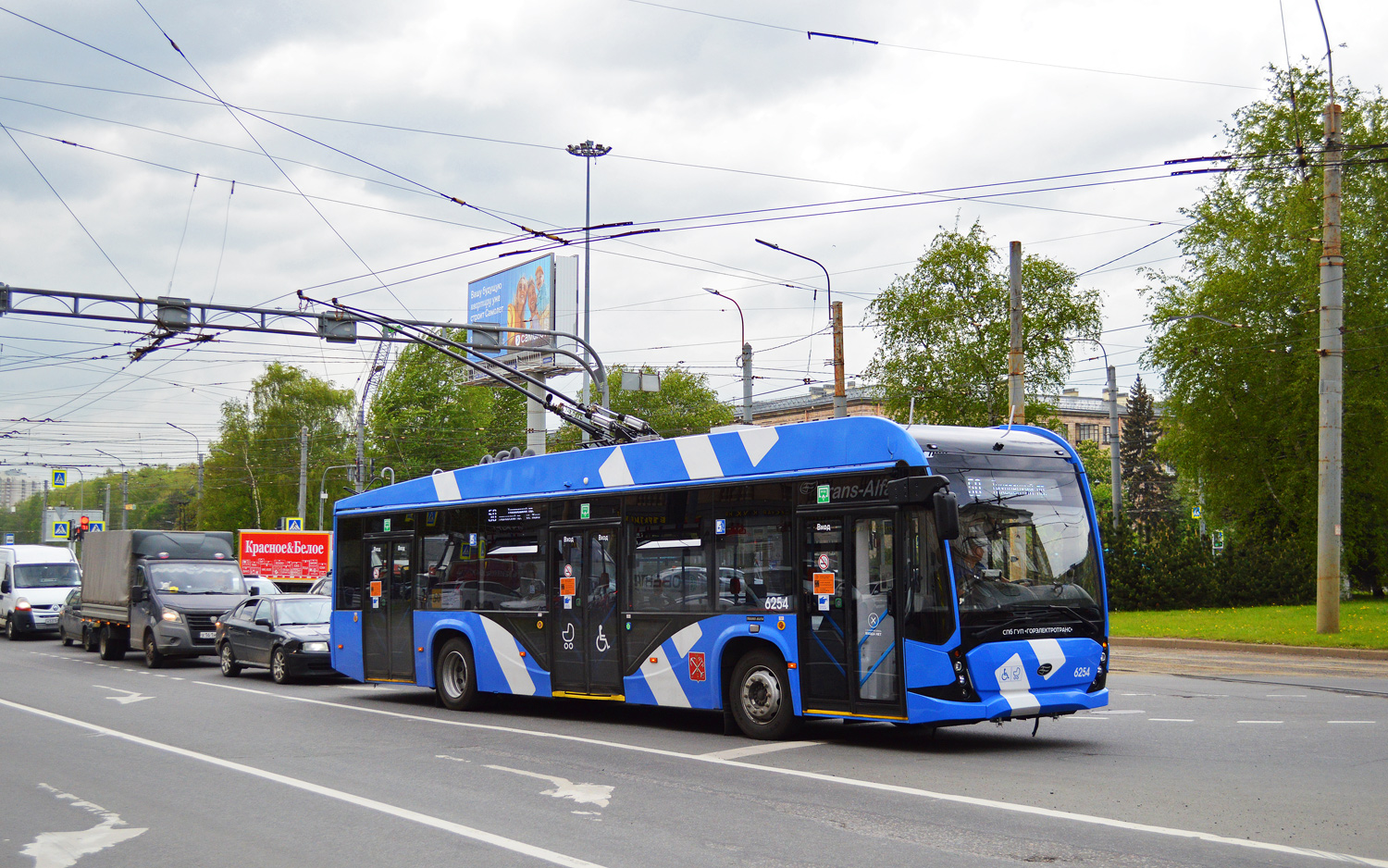 Санкт-Петербург, ВМЗ-5298.01 «Авангард» № 6254