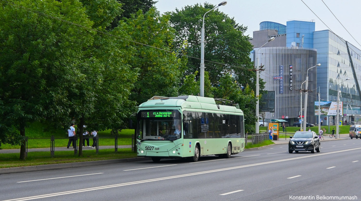 Минск, БКМ 32100D № 5027