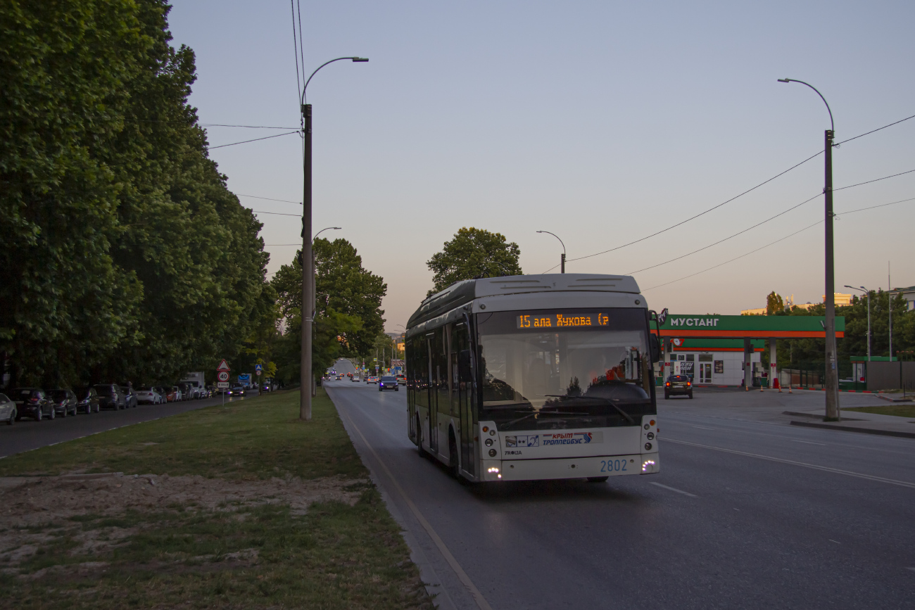 Крымский троллейбус, Тролза-5265.03 «Мегаполис» № 2802