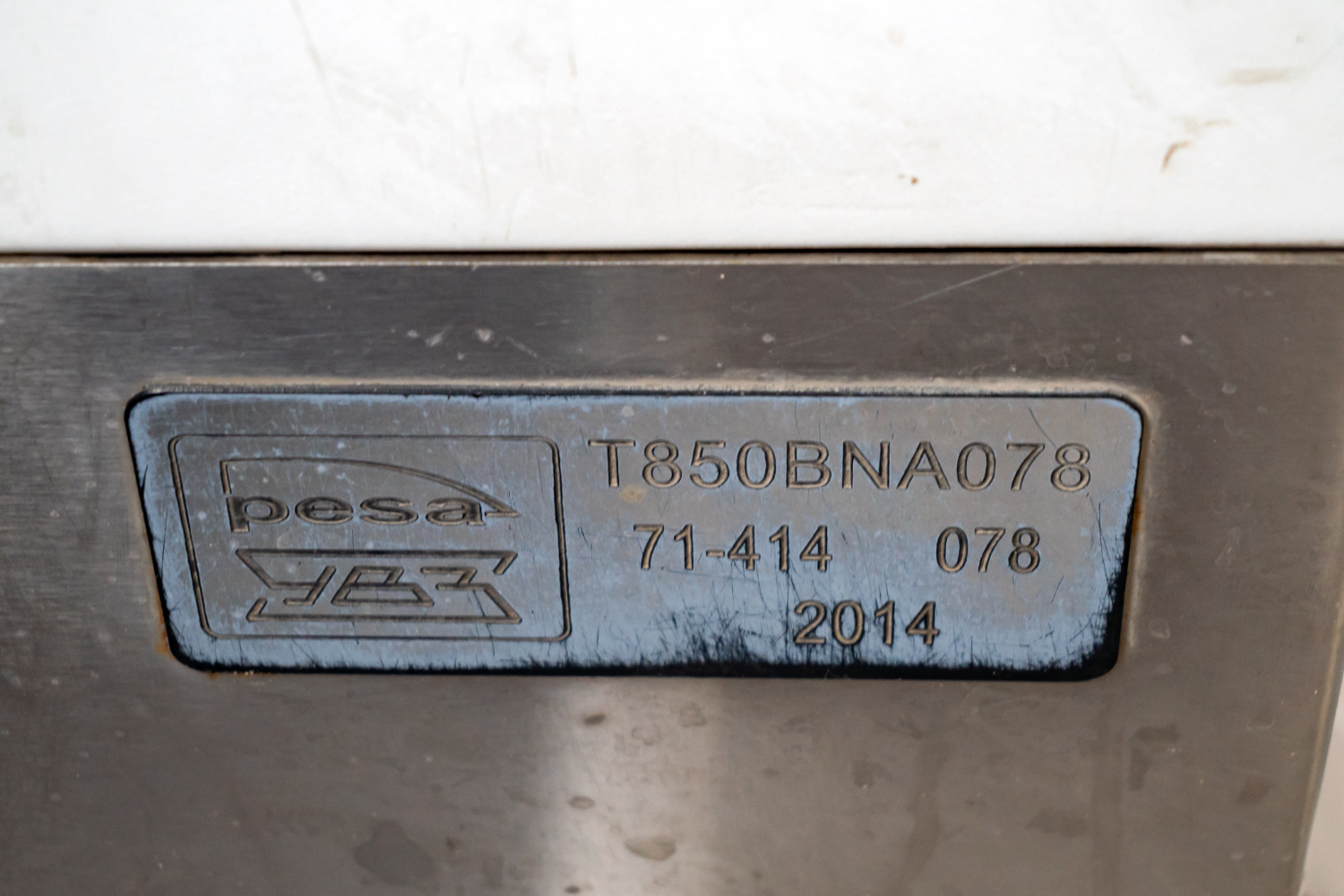 Уфа, 71-414 (Pesa Fokstrot) № 1239; Уфа — Заводские таблички