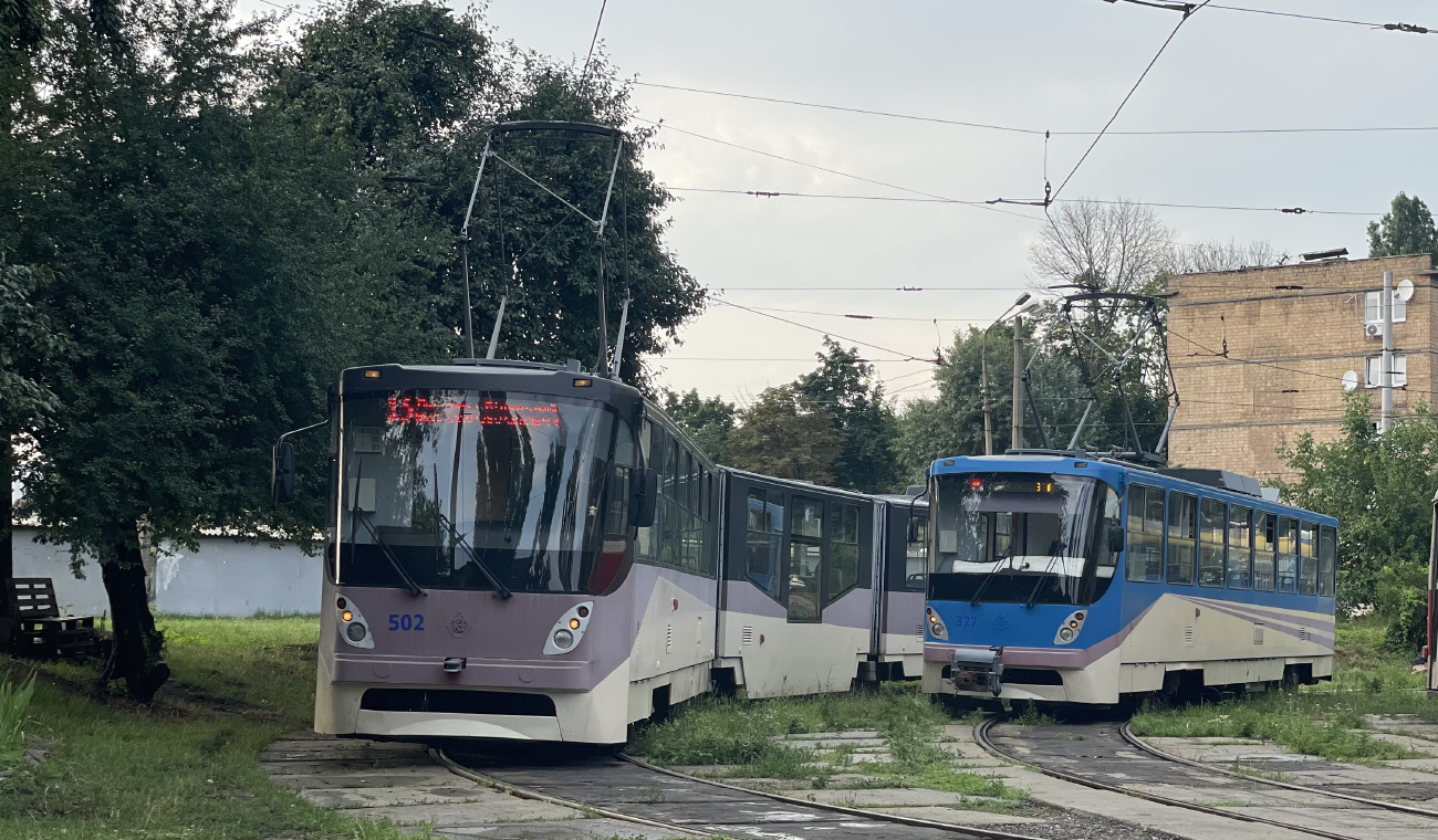 Киев, К1М8 № 502; Киев, К1 № 327